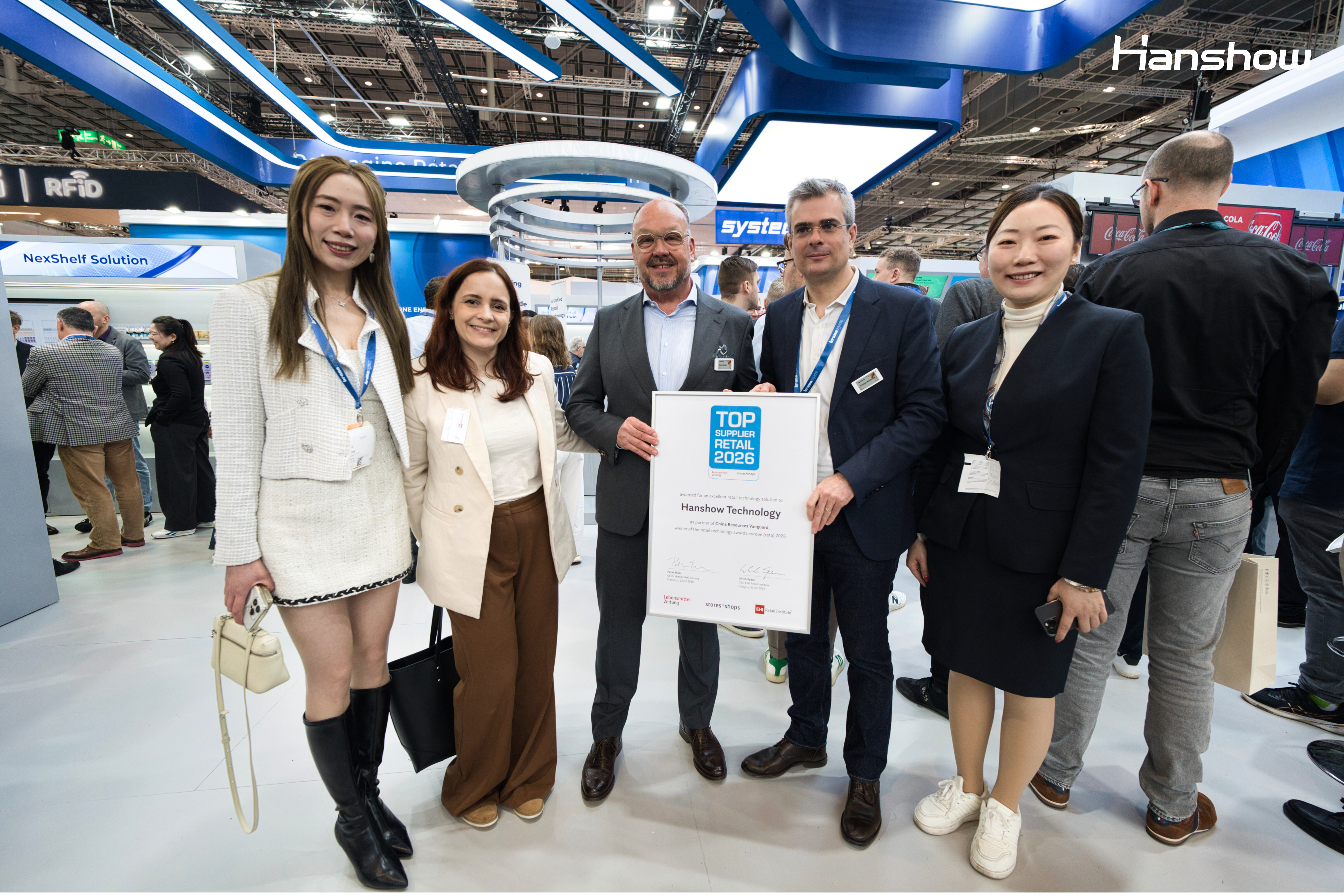 Hanshow and CR Vanguard Win RETA Awards 2026 for Pioneering Retail Media Experiences